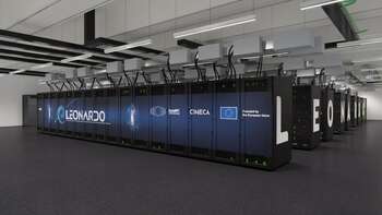 Rendering supercomputer Leonardo - Photo credit CINECA