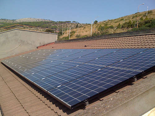 Pannelli solari - foto di Luigi Versaggi 